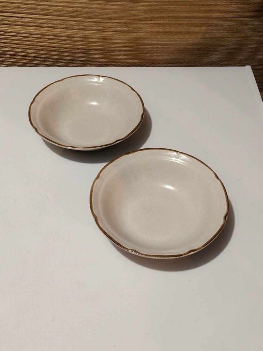 2 Mid Century Japanese Hearthside Stoneware Coupe Cereal Bowls The Classics